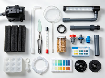 Wide range of aquarium hardware and accessories for wholesale supply